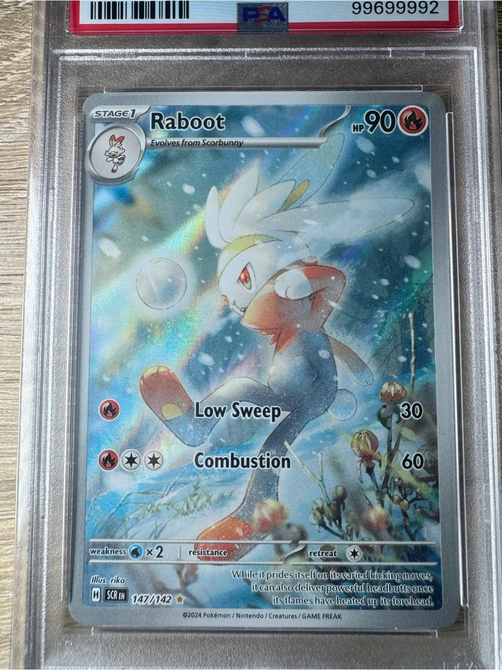 Raboot #147/Pokemon Stellar Crown